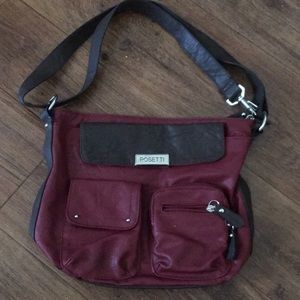 MUST GO Rosetti Crossbody Vintage Y2K Leather Bag